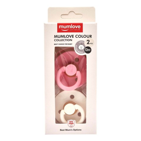 Набір із двох пустушок латексних MGZ-0524-6 кругла