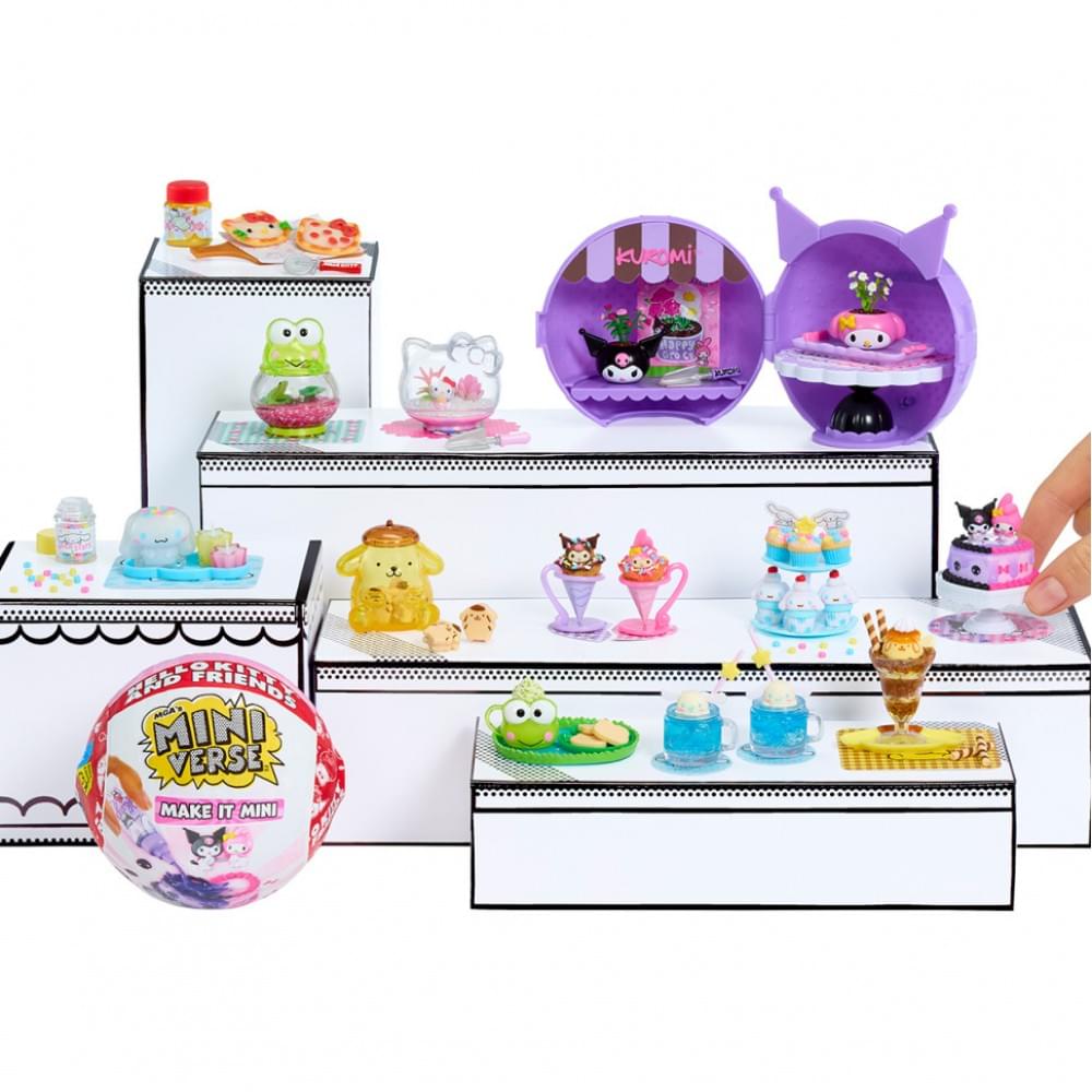Ігровий набір Створи стиль разом з Хеллоу Кітті та друзями Miniverse 547235 серії "Sanrio" S2