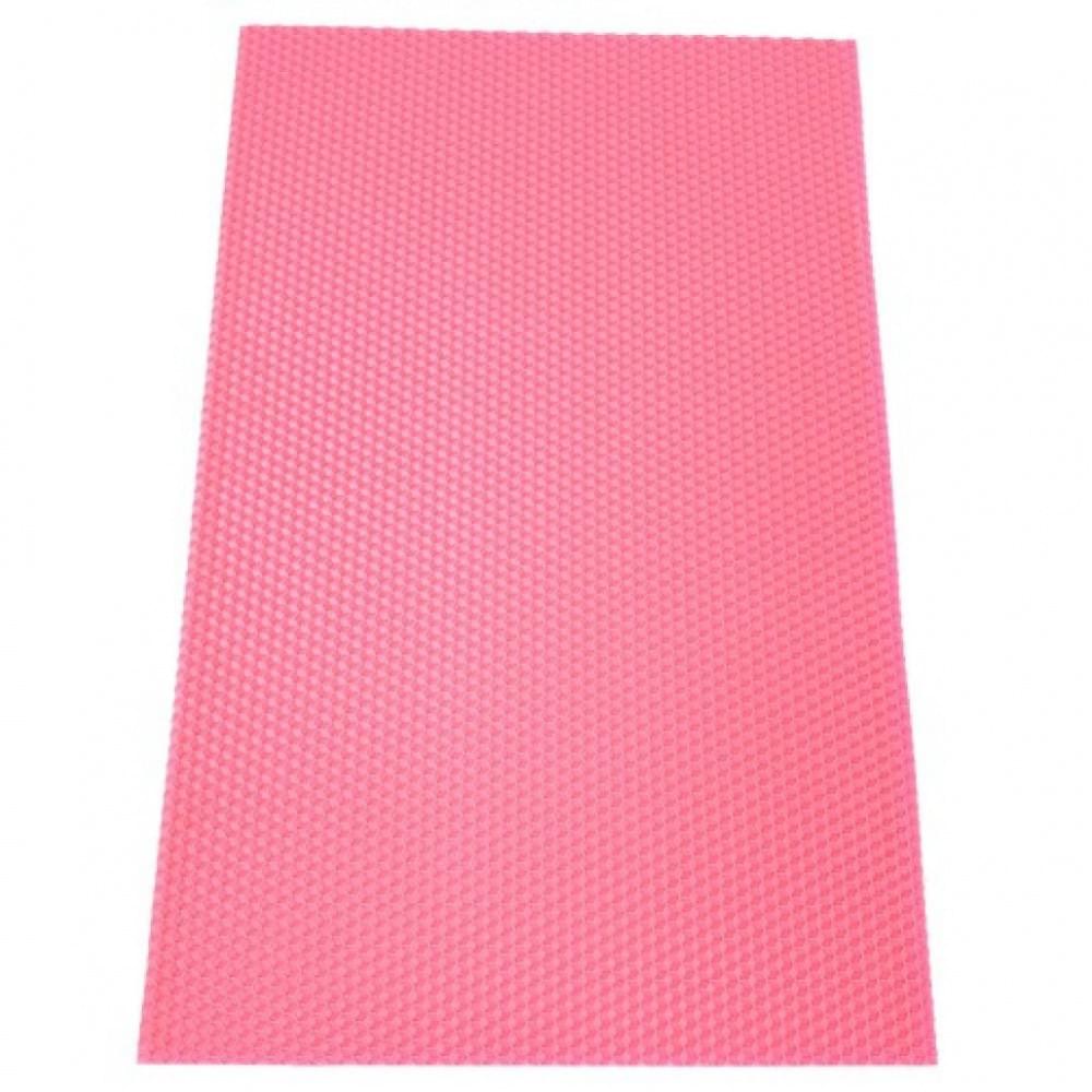 Вощина для виробництва свічок #4-рожева 410 х 260 мм