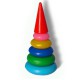Розвиваюча пірамідка сортер "Конус маленький" 11016 пластик