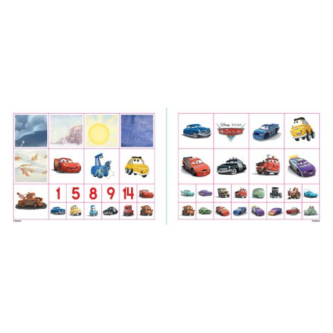 Розвиваючий зошит "Расту разом з Disney Тачки" 1268002 вік 5-6 років