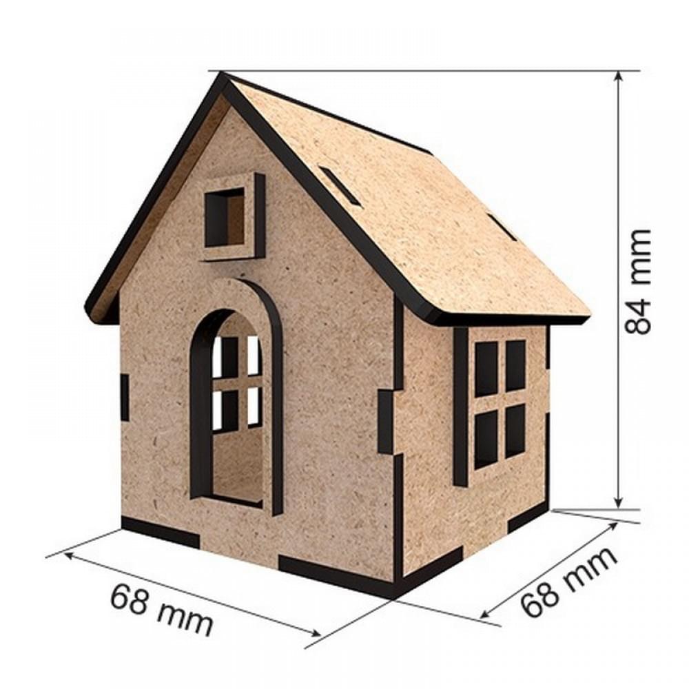 Заготовка для декорування "Будиночок 10" FDPO-349