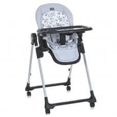 Стільчик для годування CRYSTAL ME 1037-B Gray, до 15 кг