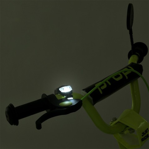 Велосипед дитячий MB 18013-1, 18 дюймів, салатовий