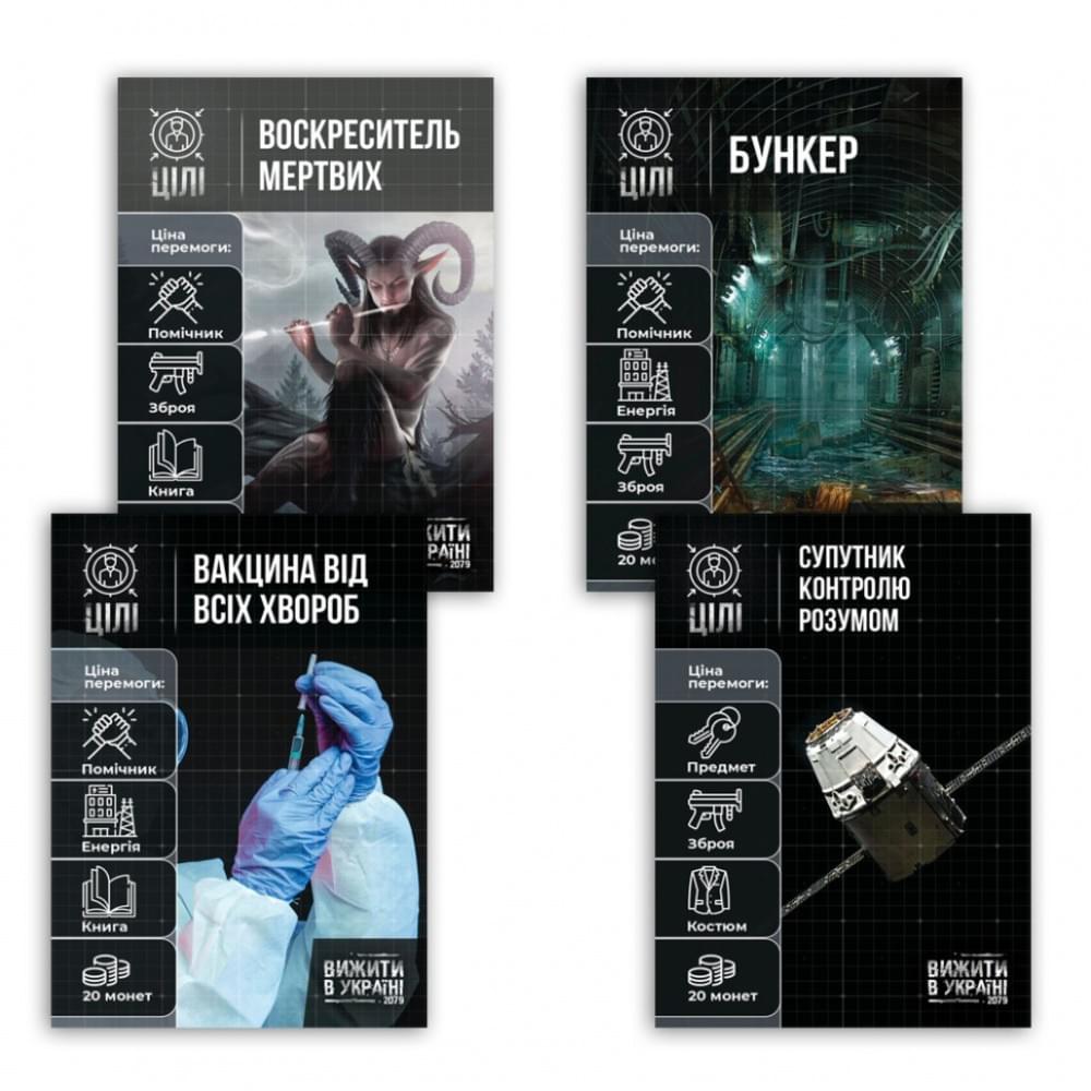 Настільна гра "Вижити в Україні 2079" PLR-0013