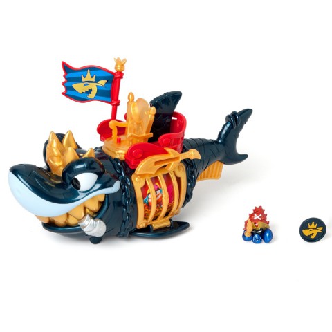 Дитячий іграшковий набір з фігурками "Королівська чорна акула" PIRATIX PPXSP112IN11