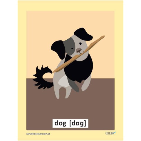 Демонстраційні флеш-картки Англійська мова ЗПП 051 двосторонні