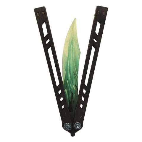 Ніж дерев'яний сувенірний "SO-2 МЕТЕЛЬ DRAGON GLASS СМАРУД" SO2BALDG