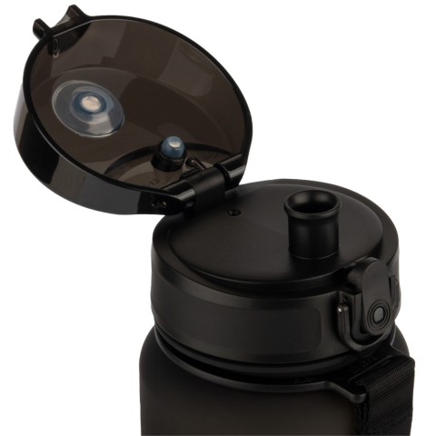 Пляшка для води UZSPACE 3056(Black) 1500 мл, чорна