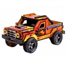 Дерев'яний 3D конструктор "Turbo off-road" Puz-00972, 87 деталей