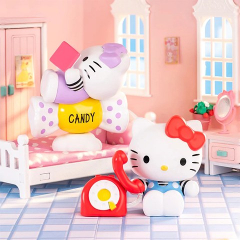 Механічна іграшка-сюрприз "Милий сигнал" Pop Top Hello Kitty 24MDL-002 в асортименті