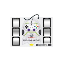 Ламіноване розклад уроків "Play-Reality" АП-0801-12 А4