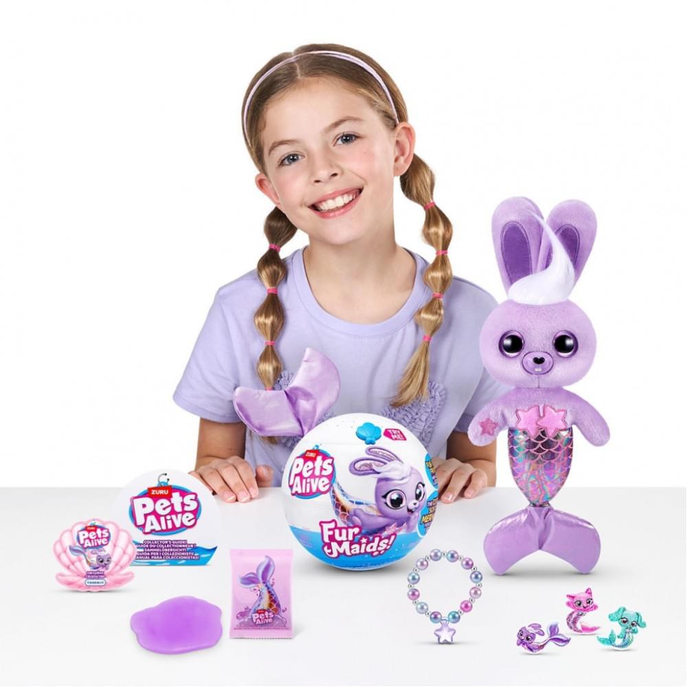 Інтерактивний ігровий набір серії "Furmaids" Кролик Старлет Pets & Robo Alive 9555B