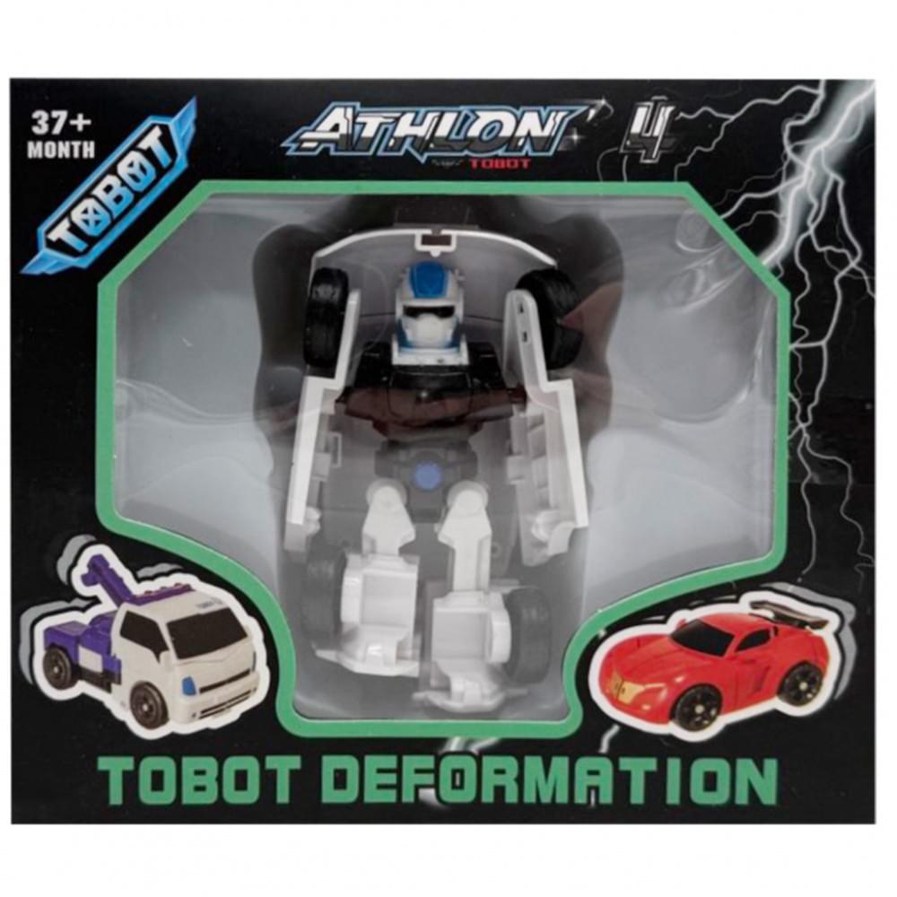 Машинка-трансформер "Tobot 2 в 1" 525-1(Black-2) пластик