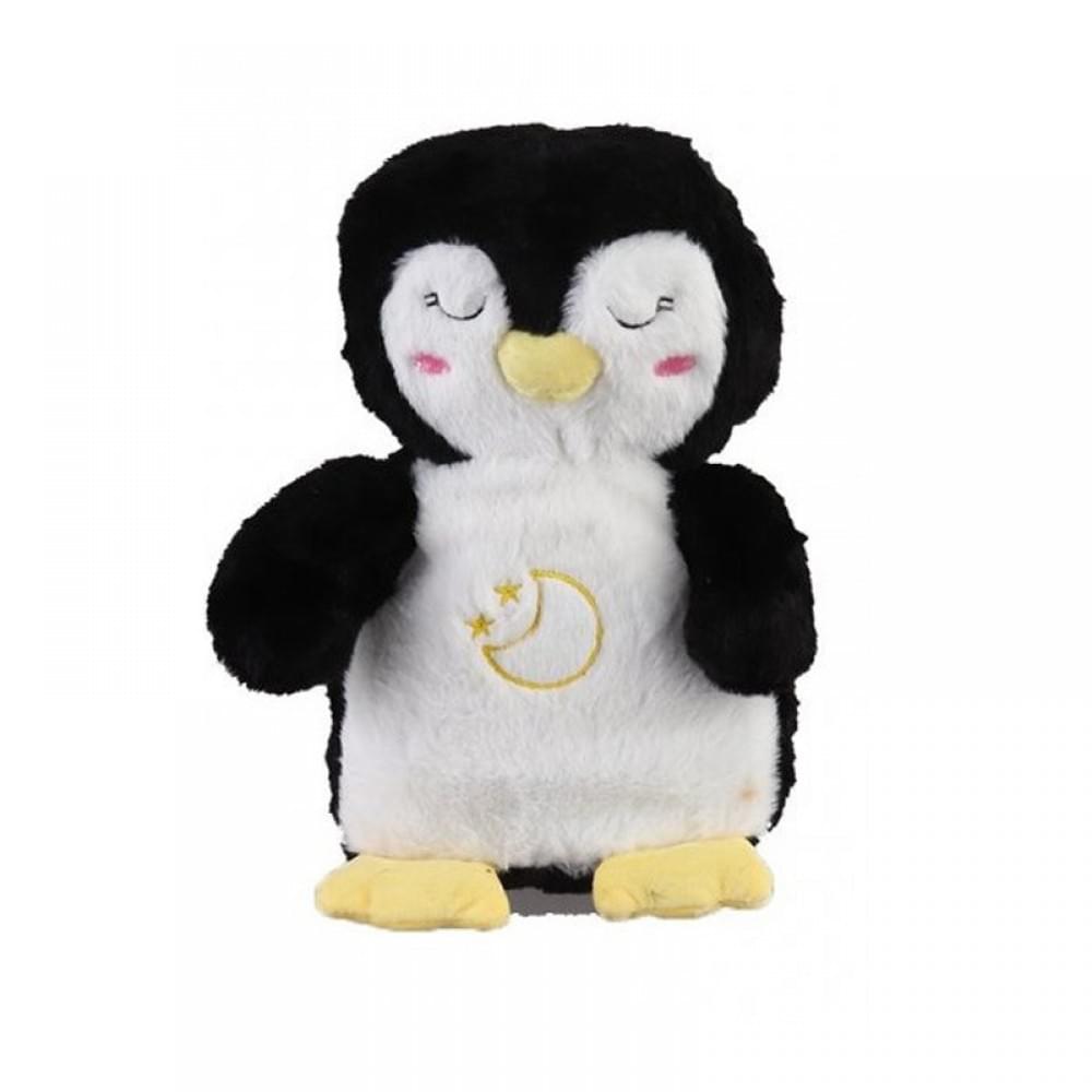 М'яка іграшка-нічник Дихаючий пінгвін DPN18 зі звуковими ефектами