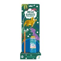 Мильні бульбашки "Mega Bubbles Динозаври" 500122 з тарілкою 450 мл