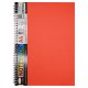Блокнот А4 АП-1502(Orange) 80 аркушів, пружина збоку