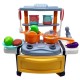 Дитяча іграшкова кухня 899-1 звук, світло, посуд, продукти
