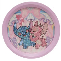 Дитячий набір алмазна мозаїка "Стіч" YK-6532-16(Violet)