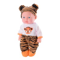 Кукла пупс 533-I-1-255-Q со звуком Тигр
