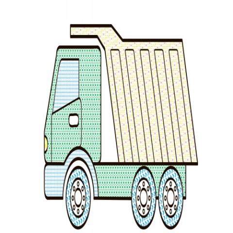 Дитяча водна розмальовка: Машинки 734013, 8 сторінок