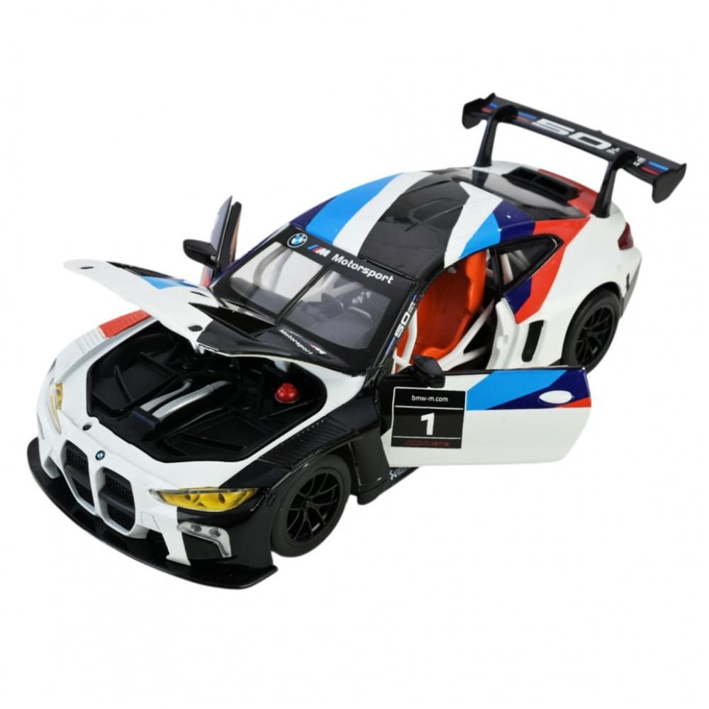 Колекційна машинка BMW M4 GT3 68282A(W) масштаб 1:24