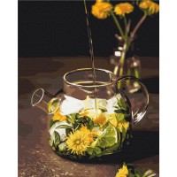 Картина за номерами "Для чашки спокою" ©Halyna Vitiuk Brushme BS53495 40х50 см