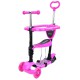 Самокат дитячий 3-х колісний 5 в 1 JR3-103-P, до 25 кг
