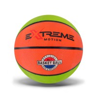 М'яч баскетбольний Extreme Motion BB1485 № 7, 520 грам Зелено-коричневий
