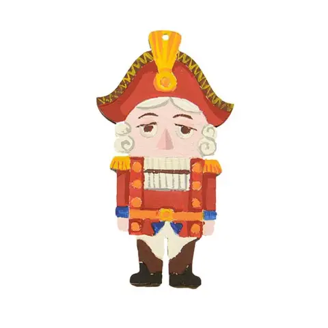 Набір для творчості новорічний Розпис акриловими фарбами "Лускунчик" Умняшка НГ-002/5