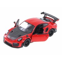 Автомодель легкова PORSCHE 911 GT2 RS 5" KT5408W, 1:36 Червоний