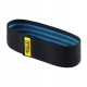 Гумка для фітнесу та спорту з тканини 4FIZJO 4FJ0070 Hip Band 15-20 кг Black/Blue