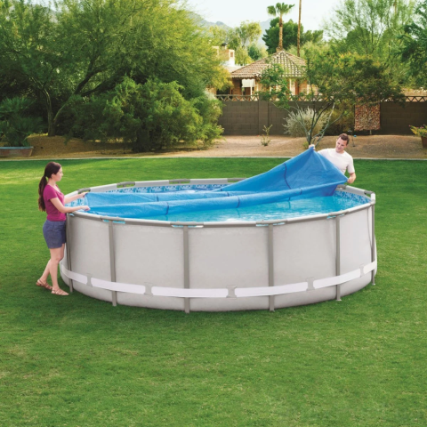 Теплозберігаюче покриття (солярна плівка) для басейну Intex 28010T діаметр 206 см