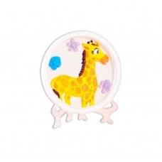 Набір для гіпсової розмальовки "Жираф" YG0230-8 з підставкою, 11 см