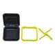 Кейс для капсул Fitseven UZSPACE TP005GY, графітовий з жовтим
