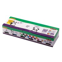 Дитячі гуашеві фарби KIDS Line CLASSIC ZB.6604, 12 кольорів по 20 мл