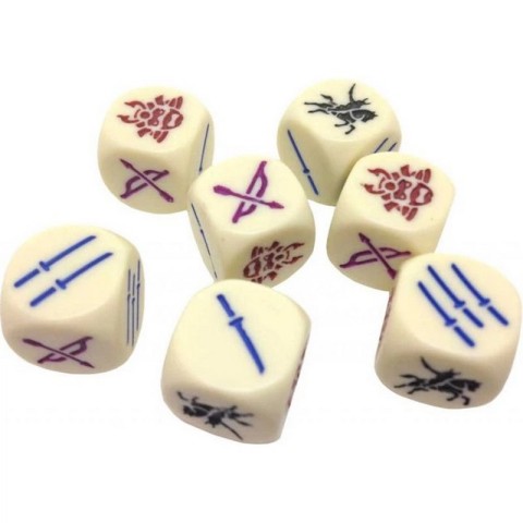 Настільна гра "Епоха війни" G7D061UA 8 спеціальних кубиків