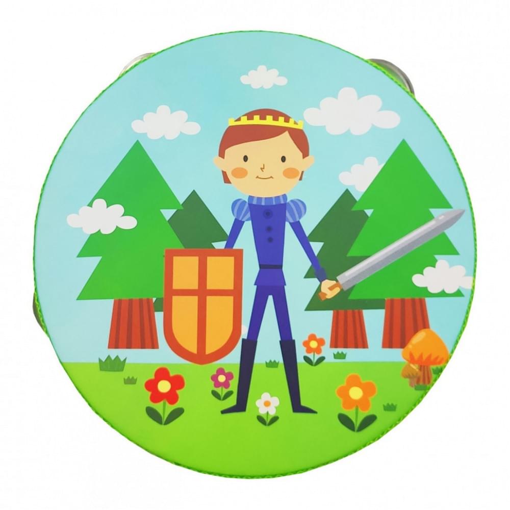 Дерев'яна іграшка Бубен MD 0367 15 см Принц