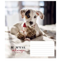 Зошит учнівський "Be joyful always" 012-3263L-3 в лінію, 12 аркушів