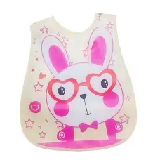 Слюнявчик детский клеенчатый MGZ-0605-8 на липучке