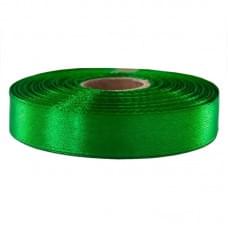 Атласна стрічка для рукоділля АБ-617, 1,2см x 23 м, Зелений