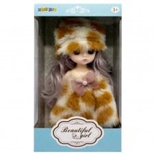 Дитяча іграшкова лялька 1361-4 шарнірна, розмір 15 см