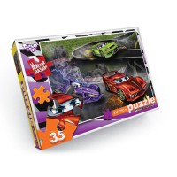 М'які пазли "Спорткар" S35-10-15, 35 елементів