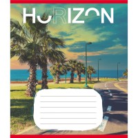 Зошит загальний "Горизонт" 096-640014L-1 в лінію, 96 аркушів