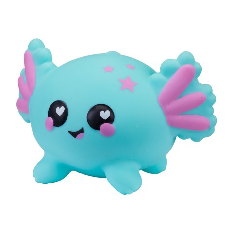 Колекційна іграшка-антистрес "Аксолотль Нудл" Smooshzees 08226 серії Luvzees