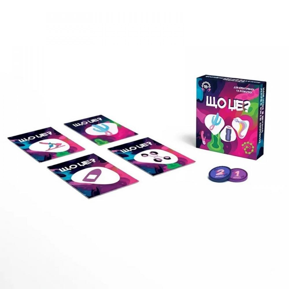 Настільна гра "Що це? Для креативних та розкрутих" PLR-022