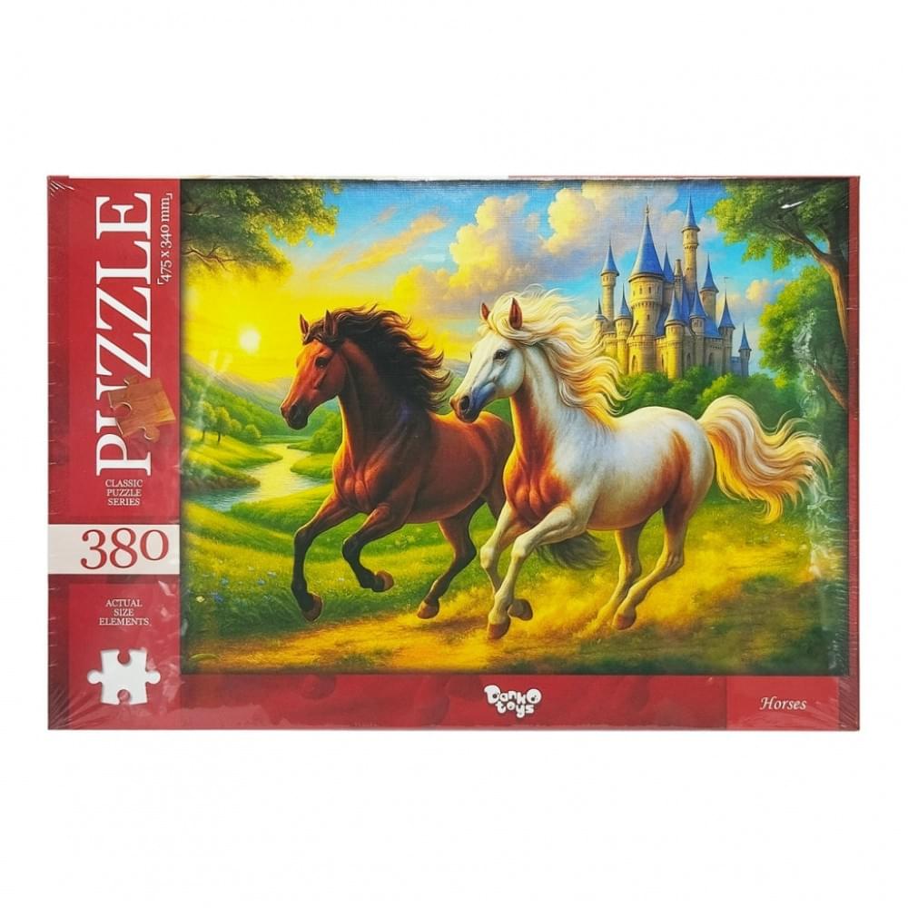 Класичні пазли "Horses" C380-07-07, 380 елементів