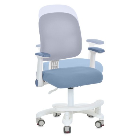 Дитяче крісло M 6250-4 з підлокітником і підніжкою