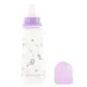 Пляшечка для годування з силіконовою соскою 1121_фіолетовий 250 мл