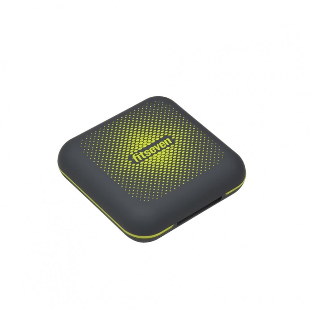 Кейс для капсул Fitseven UZSPACE TP005GY, графітовий з жовтим